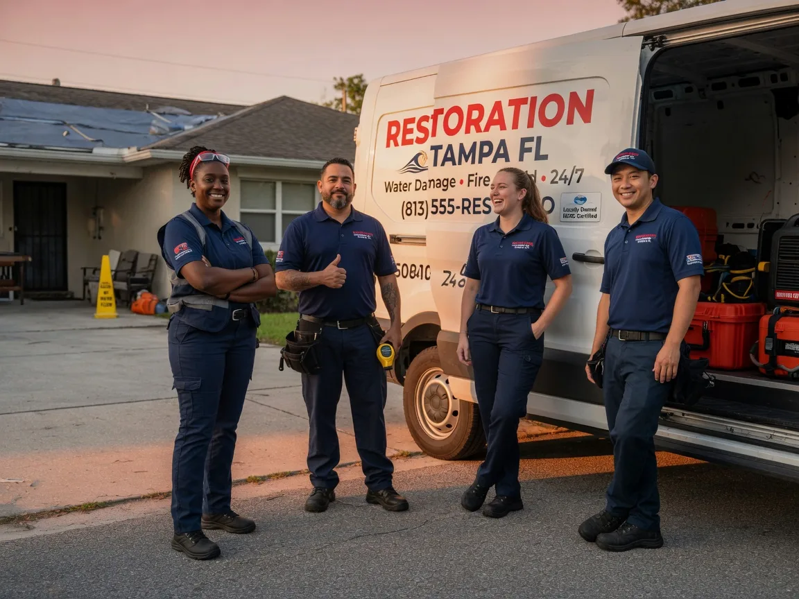 Water Damage Restoration company in Milam, TX